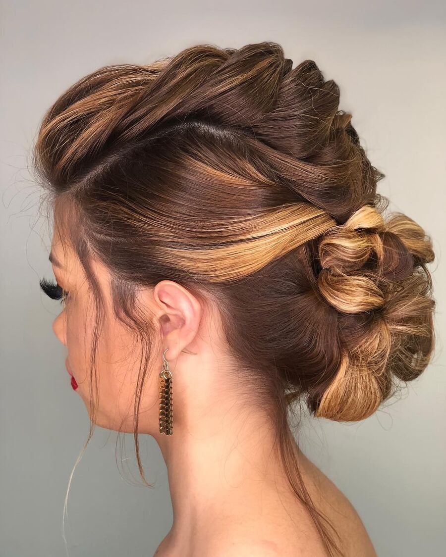 Penteado preso feito por Rogério Krisan